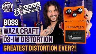BOSS DS-1W Waza Craft Distortion - Demo Of This Revamped Little Orange Box Of Awesome