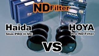 ND-Filter HAIDA vs HOYA for cinematic video