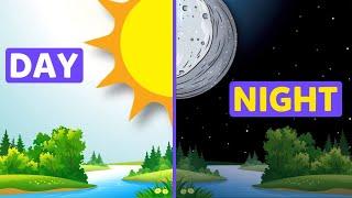 Day and Night Learn English Words with Novakid  English vocabulary for kids