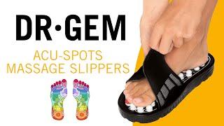 Dr Gem - Foot reflexology acupressure massage slippers