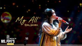 My All  - Mariah Carey  Cover by Rania Salsabilla