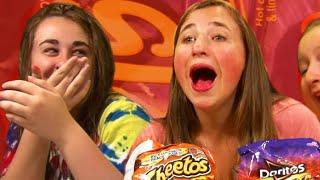 Hot Cheetos Challenge - Scary Prank -