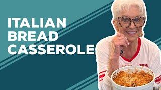 Love & Best Dishes Italian Bread Casserole Recipe  Air Fryer Side Dishes