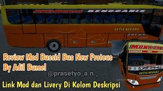 Review Mod Bussid Bus New Proteus By Adil Bumel 