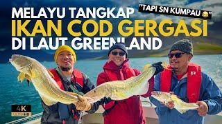 Anak Melayu Mancing ikan cod gergasi di laut Greenland  travelog Iceland - Ep15