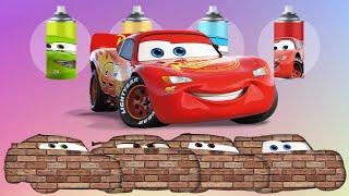 CORRECTLY GUESS THE COLOR OFF THE CARS LIGHTNING MCQUEEN VS  HULKMatching the color cars McQueen