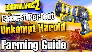 Borderlands 2 Easiest Perfect Unkempt Harold Farming Guide