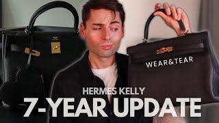 5 REASONS NOT TO BUY THE HERMES KELLY  6 YEARS+ Hermes Kelly Bag Update Wear & Tear Must-See