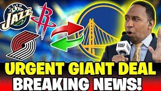  BOMB GIANT DEAL BETWEEN 4 NBA TEAMS BREAKING GOLDEN STATE WARRIORS NEWS