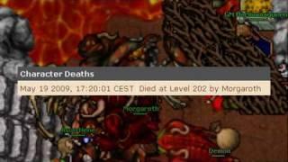 Tibia ClipsMorgaroth calls GM for help on Harmonia