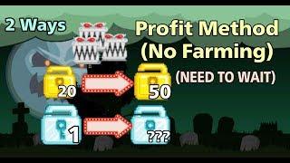 Growtopia How to get rich with 20wls or 1dl No Farming