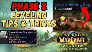 10 Tips & Tricks for FAST Leveling & Progressing in Phase 2 of Season of Discovery WoW Classic SoD