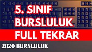 5.SINIF BURSLULUK FULL TEKRAR TÜRKÇE