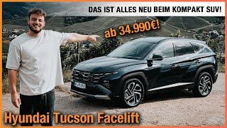 Hyundai Tucson Facelift 2025 Das ist alles NEU beim SUV ab 34.990€ Fahrbericht  Review  Test