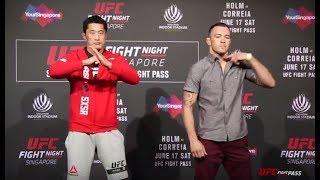 Fight Night Singapore Media Day Face-offs