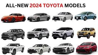 All New 2024 Toyota Models  Toyota Models 2024 Price