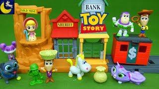 Toy Story 3 Toys Mini Playset Surprise Blind Bags Woody and Buzz Andys Room Adventure Bo Peep Toys