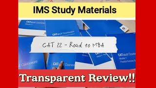 IMS CAT Modules Review #cat #mba #ims #review #books #studymaterials