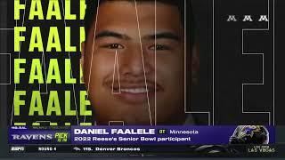 Daniel Faalele Drafted in 4th Round 110th Overall by Baltimore Ravens in 2022 NFL Draft ESPN