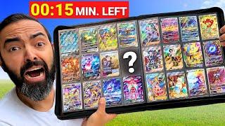 Complete Set in 48-Hours or Lose It All RISKY Pokémon Card CHALLENGE