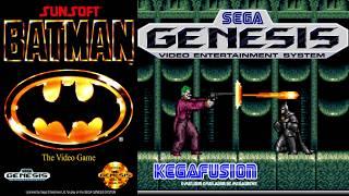 Batman The Video Game 1990 SEGA Genesis  SEGA Mega Drive Gameplay in HD Kega Fusion