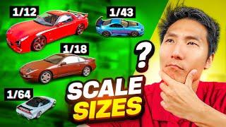 Size Scale and Price Comparison Explained for Die-cast and Resin Model Cars