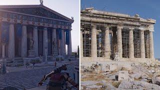 Assassin’s Creed Odyssey Real-Life vs. In-Game Greece