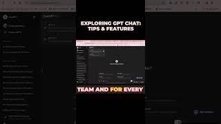 Exploring Chat GPT Tips Features