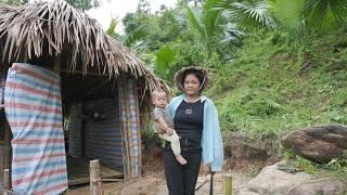 Mother and daughter life gardening house repair harvesting