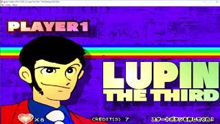 LUPIN THE THIRD -  SEGA CLASSIC  ARCADE LIGHT GUN SHOOTER - DEMUL 0.7 2x 1080p 60fps