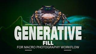 Generative Fill for Macro Photography Workflow