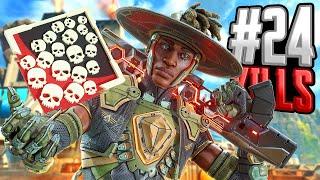 Seer 24 KILLS and 4700 Damage Apex Legends Gameplay Season 21