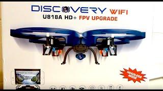 Review UDI U818A WiFi FPV RC Quadcopter Drone with HD Camera