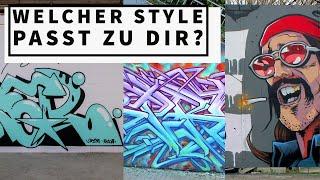 10 GRAFFITI STYLES in 9 Minuten erklärt