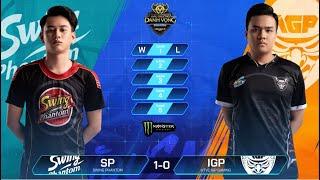 Swing Phantom vs HTVC IGP Gaming  SP vs IGP Vòng 7 - 13.08 - ĐTDV Mùa Đông 2019