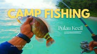 Wajib Kesini Lagi‼️Casting di Karang Dangkal   Banyak Ikan ikan Cantik di Pulau Ini