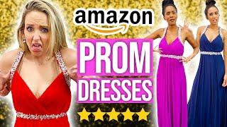 Guessing 1 vs 5 Star Prom Dresses from Amazon