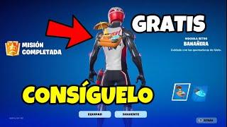 *GRATIS* COMO CONSEGUIR LA MOCHILA BANAÑERA EN FORTNITE MISIONES DE FORTNITE RECARGA