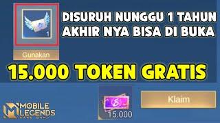 CEK AKUN KALIAN  15.000 TOKEN GRATIS AMPLOP WAKTU DI SURUH NUNGGU 1 TAHUN