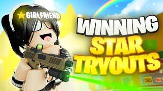 Winning STAR TRYOUTS On My GIRLFRIENDS Account Da Hood