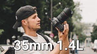 Mein neues Canon RF 35mm 1.4L VCM für EOS R3 R6 II und R5 II - schönstes Bokeh ever