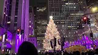 Rockefeller Center Christmas Tree Lighting 2023