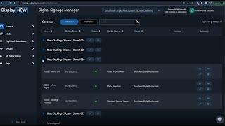 Display NOW Digital Signage Software Demo Video