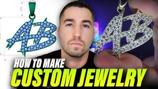 How To Make A Custom Piece Of Jewelry NEVER Overpay A Jeweler Again