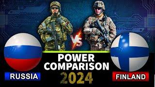 Finland vs Russia military power comparison 2024 Russia vs Finland military Battle of world armies