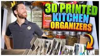 9 TOP 3D Printed Organizers for Your Kitchen