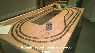 Building an OO Gauge 8x4 model railway Part 1