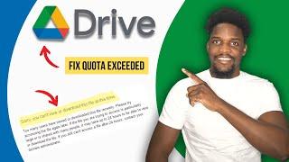 How To Download From Google Drive if Quota Exceeded 2024