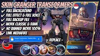 Script Skin Granger Transformers No Password  Full Effect & Voice  New Patch Terbaru 2023