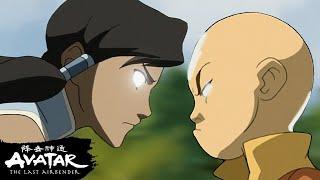 Aang vs Korra  OFFICIAL Skill Comparison  Avatar The Last Airbender
